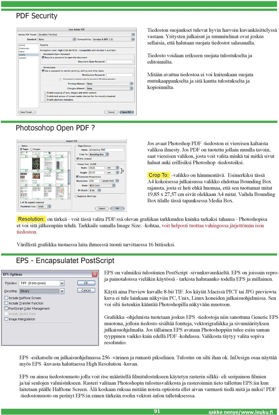 Photosohop Open PDF? Jos avaat Photoshop PDF -tiedoston ei viereisen kaltaista valikoa ilmesty.