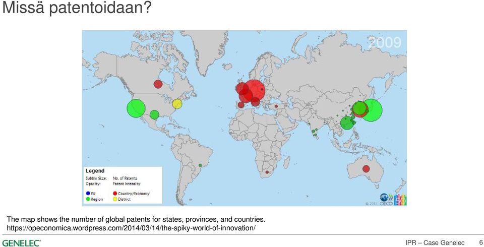 for states, provinces, and countries.