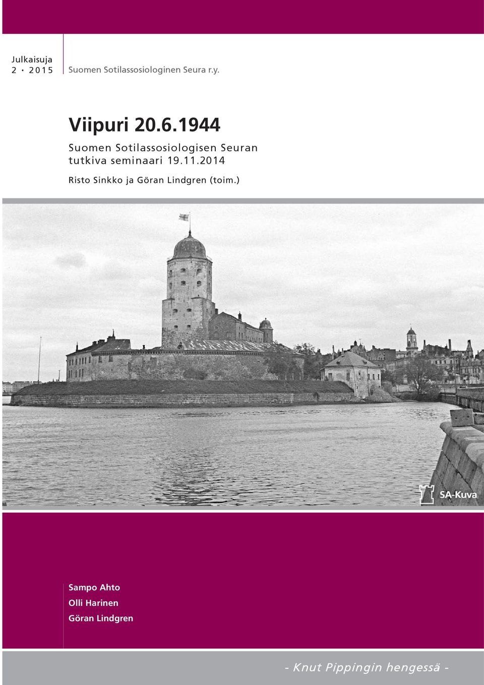 1944 Suomen Sotilassosiologisen Seuran tutkiva seminaari 19.