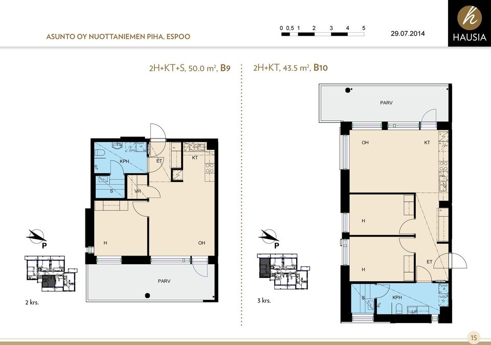 Krs K ARKKITIT LIUKULAIT 2++, V 50.0 m 2, B9 2+, 43.