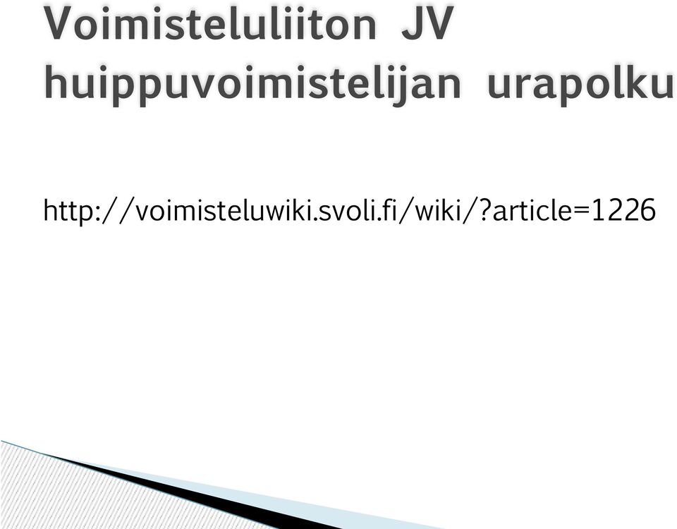 urapolku
