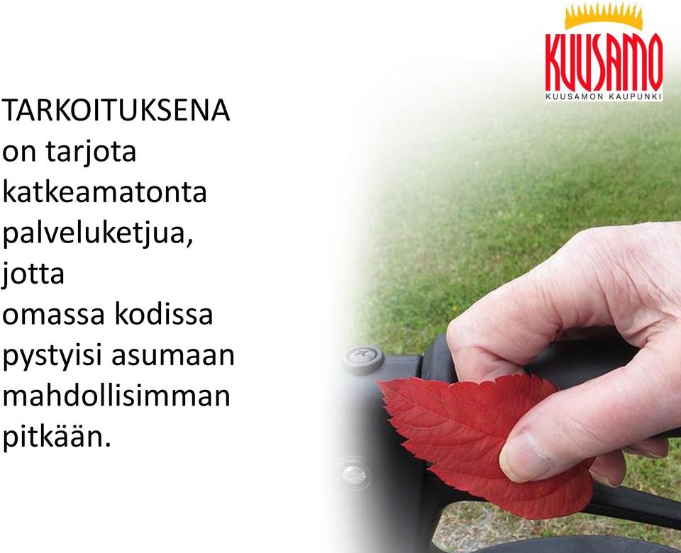 jotta omassa kodissa