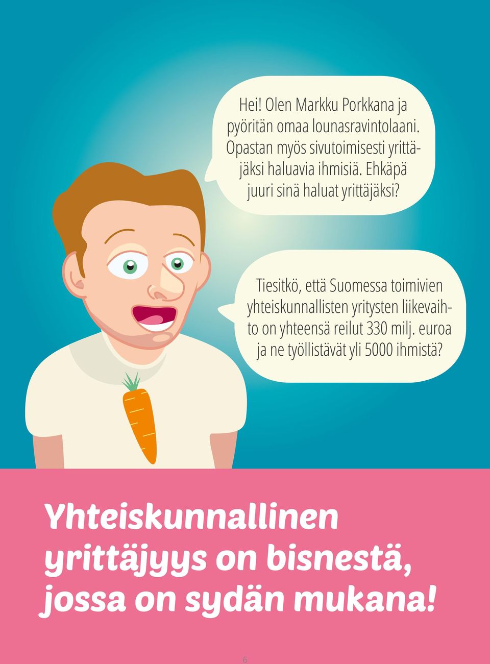 Ehkäpä juuri sinä haluat yrittäjäksi?