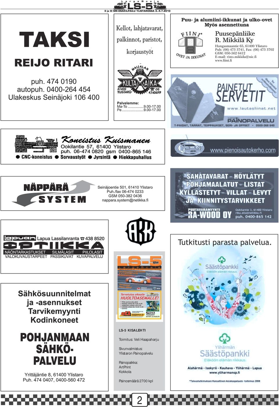 Haapaharju Sivunvalmistus: Ylistaron