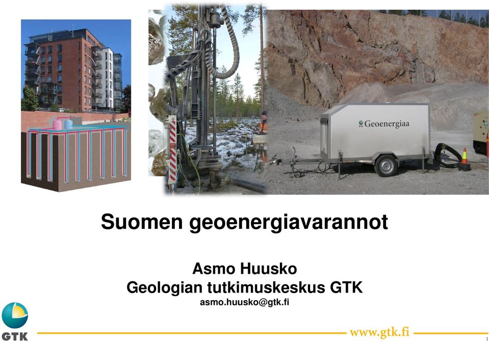 Asmo Huusko Geologian