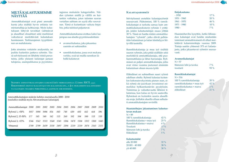 Jotta aineistoa voitaisiin analysoida, on joukko kuitenkin jaettava ryhmiin.