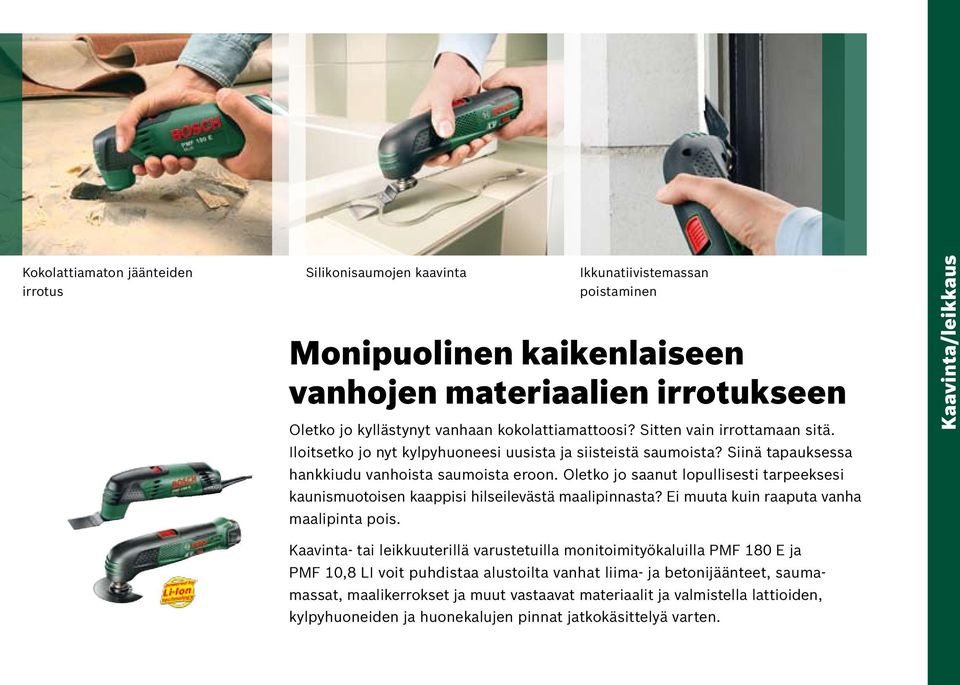 Oletko jo saanut lopullisesti tarpeeksesi kaunismuotoisen kaappisi hilseilevästä maalipinnasta? Ei muuta kuin raaputa vanha maalipinta pois.