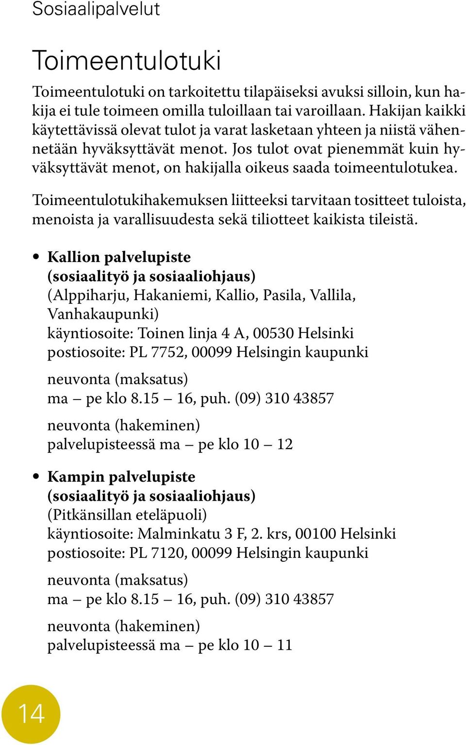 Eteläinen Helsinki. Ikäihmisten palveluopas - PDF Free Download