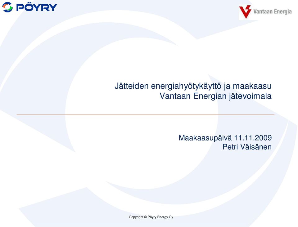 ja maakaasu Vantaan