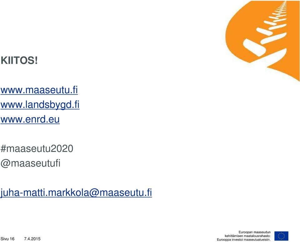 eu #maaseutu2020 @maaseutufi