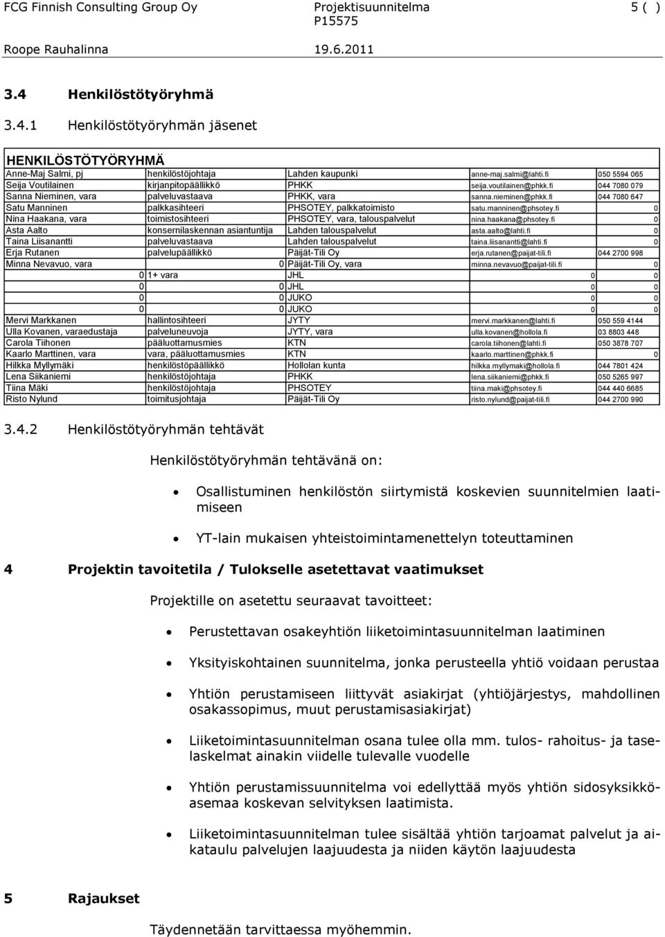 fi 044 7080 647 Satu Manninen palkkasihteeri PHSOTEY, palkkatoimisto satu.manninen@phsotey.fi 0 Nina Haakana, vara toimistosihteeri PHSOTEY, vara, talouspalvelut nina.haakana@phsotey.