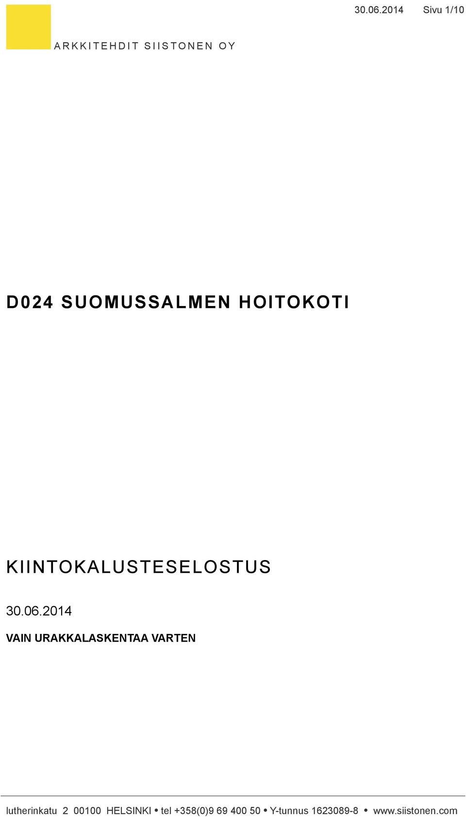 SUOMUSSALMEN HOITOKOTI