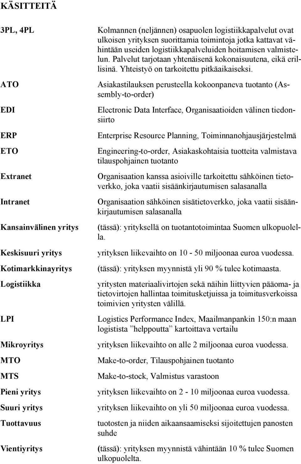 Palvelut tarjotaan yhtenäisenä kokonaisuutena, eikä erillisinä. Yhteistyö on tarkoitettu pitkäaikaiseksi.