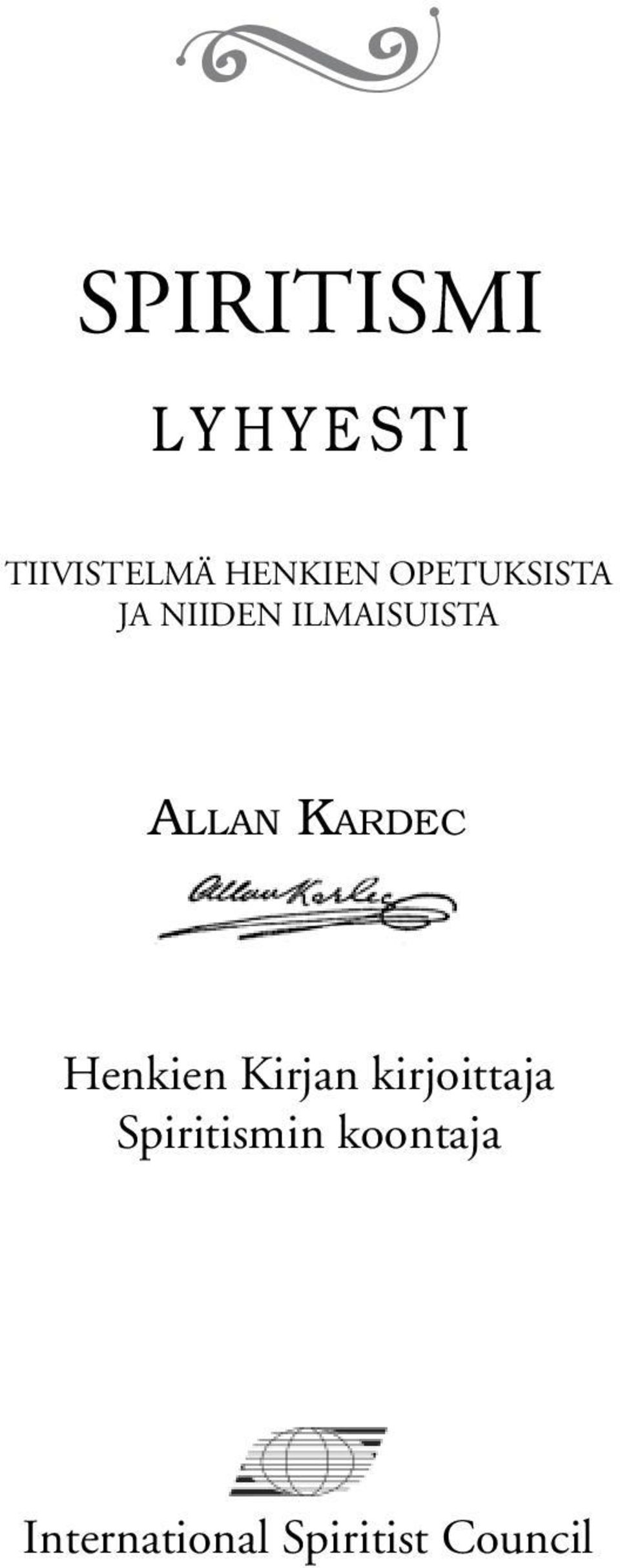 Allan Kardec Henkien Kirjan kirjoittaja