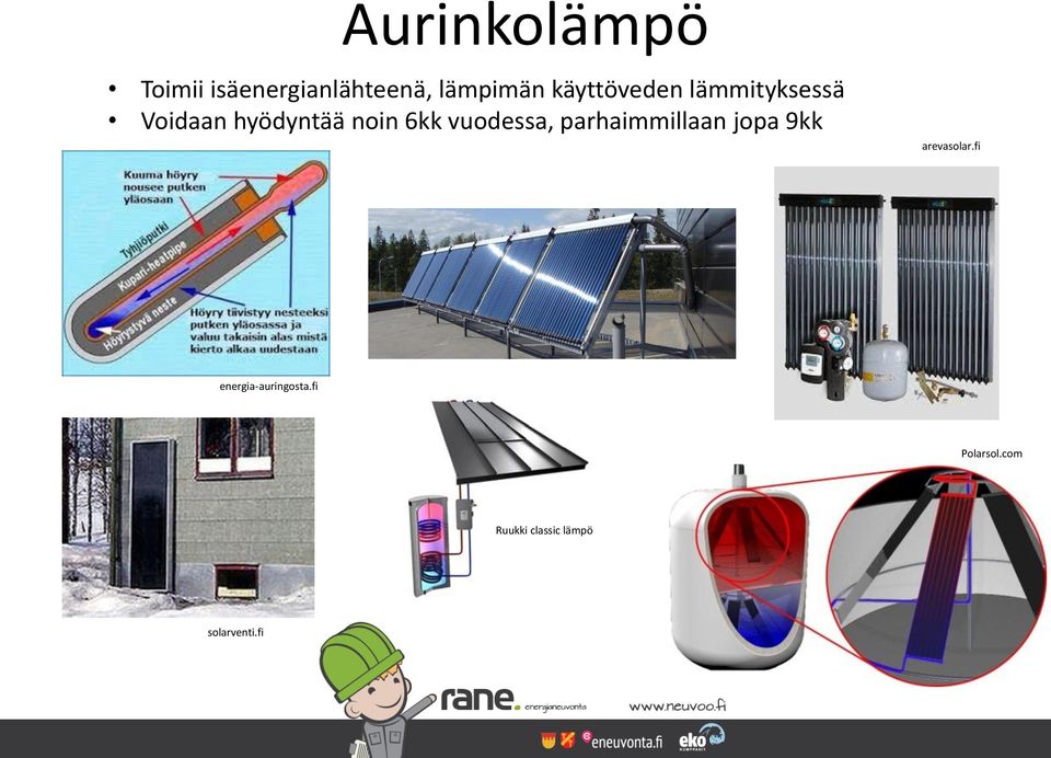 vuodessa, parhaimmillaan jopa 9kk arevasolar.