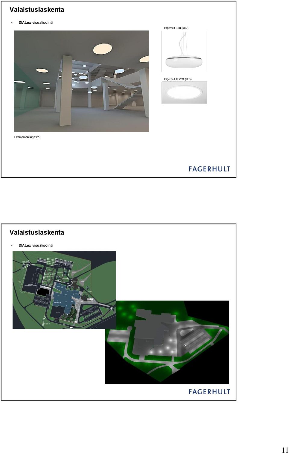 Fagerhult POZZO (LED) Otaniemen