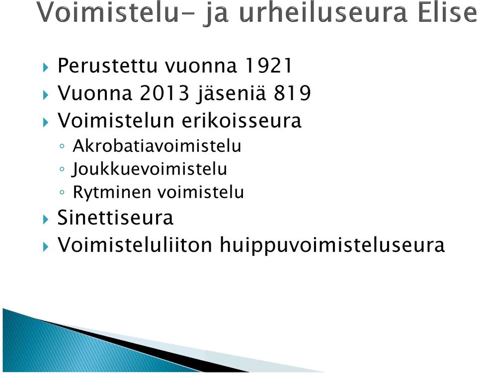 Akrobatiavoimistelu Joukkuevoimistelu