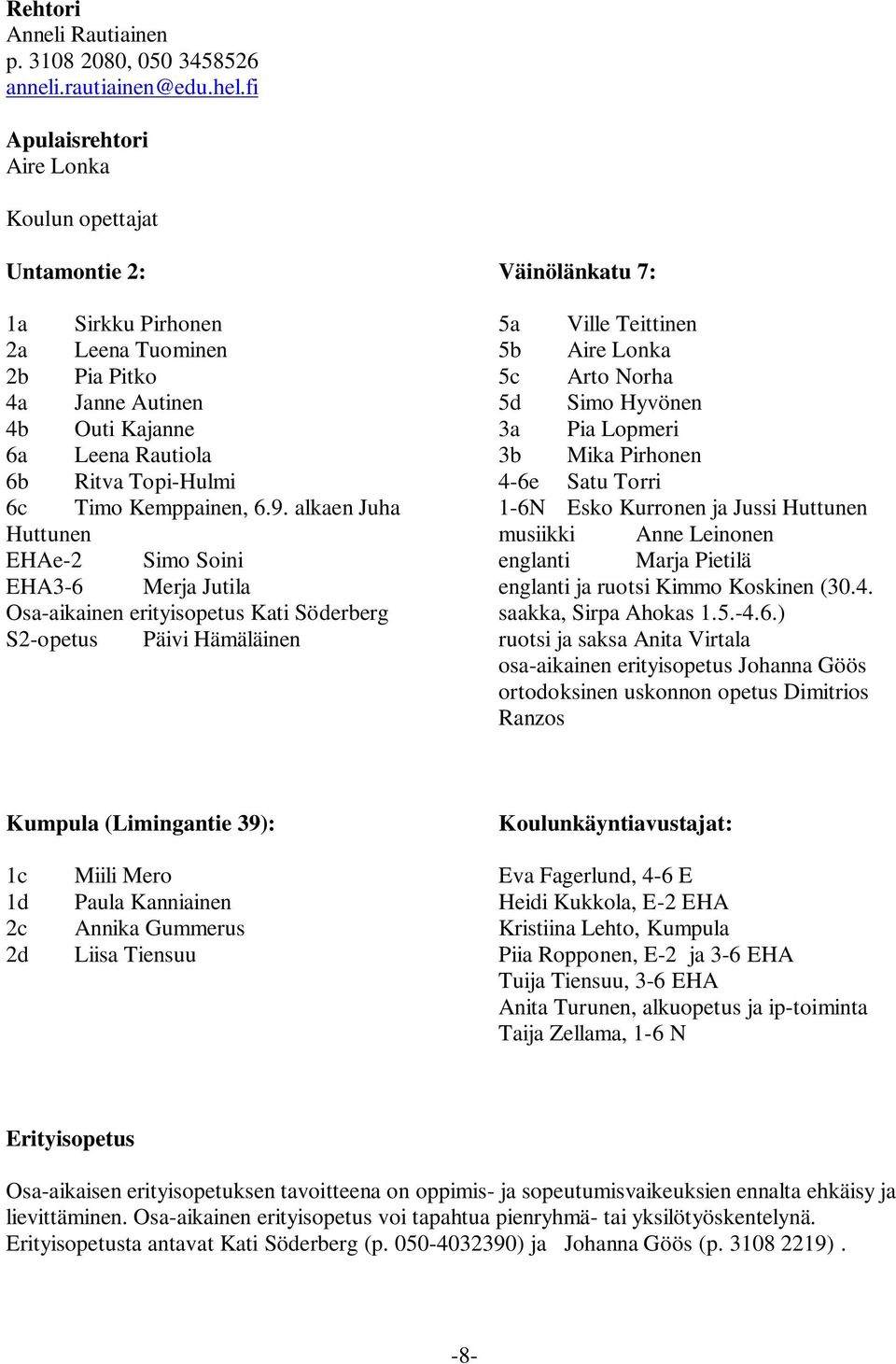 Kemppainen, 6.9.