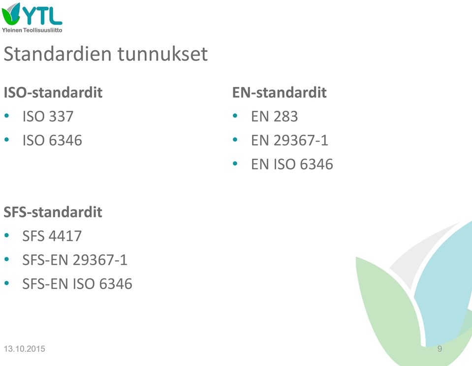 29367-1 EN ISO 6346 SFS-standardit SFS