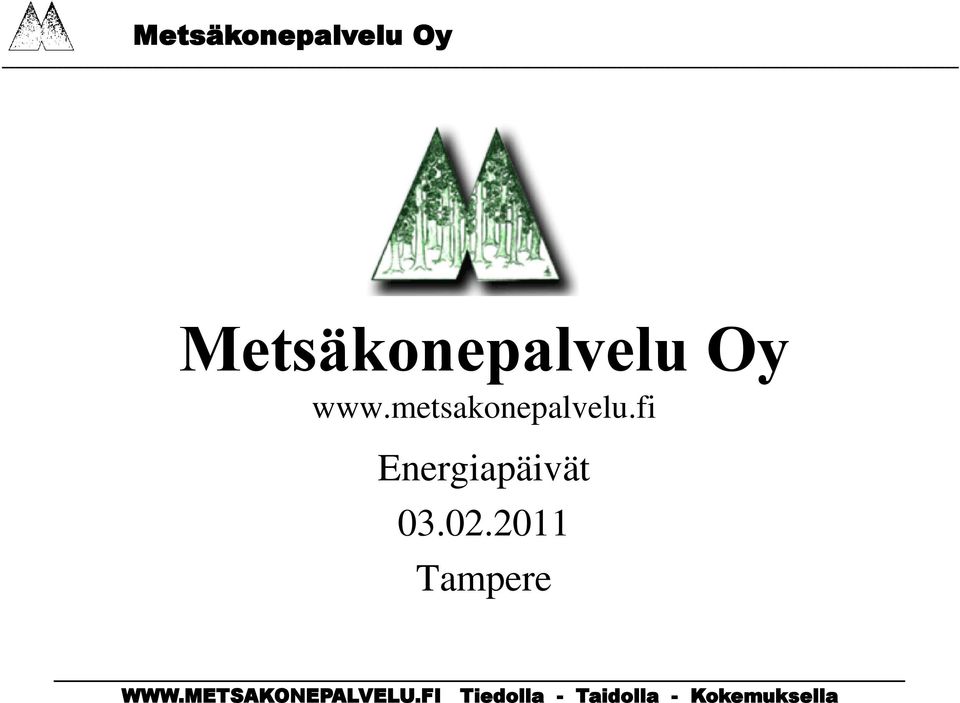 metsakonepalvelu.