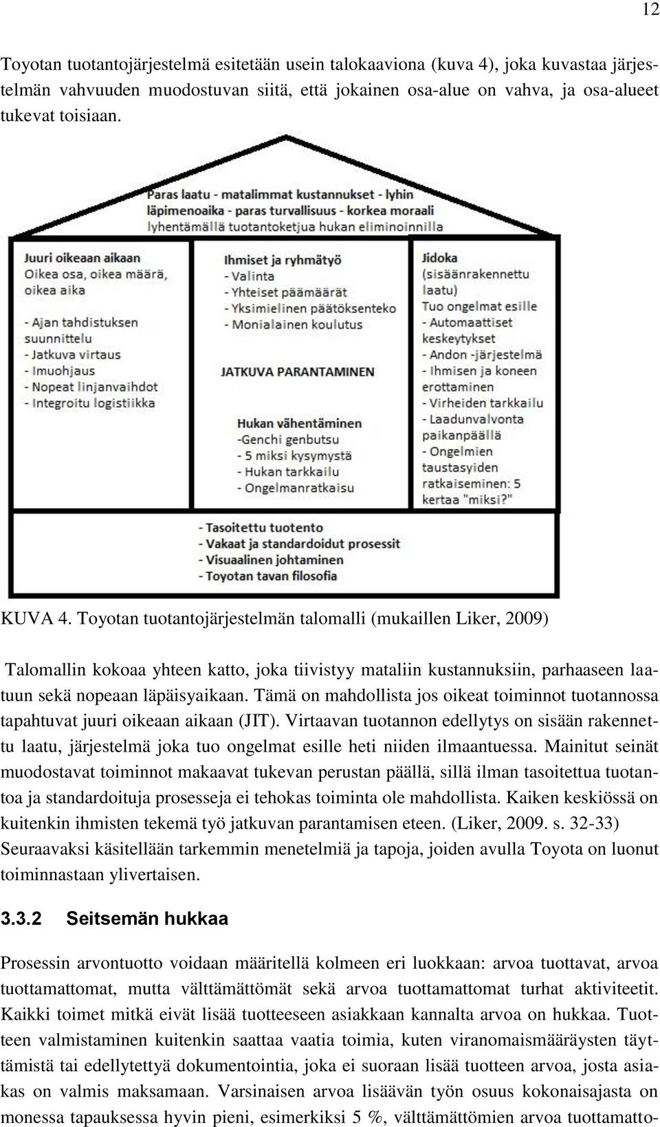 Tämä on mahdollista jos oikeat toiminnot tuotannossa tapahtuvat juuri oikeaan aikaan (JIT).