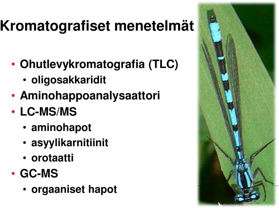 oligosakkaridit Aminohappoanalysaattori