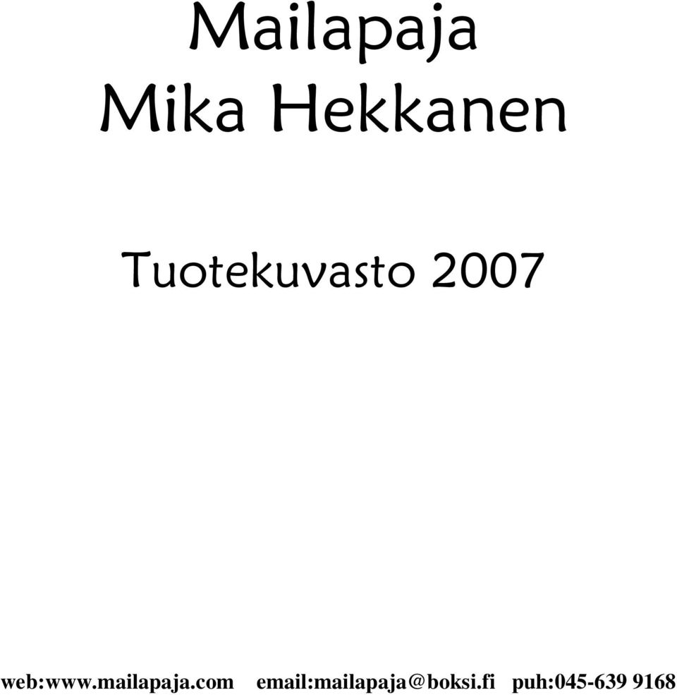 Hekkanen