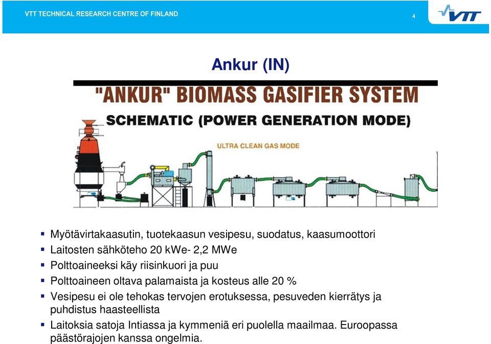 alle 20 % Vesipesu ei ole tehokas tervojen erotuksessa, pesuveden kierrätys ja puhdistus