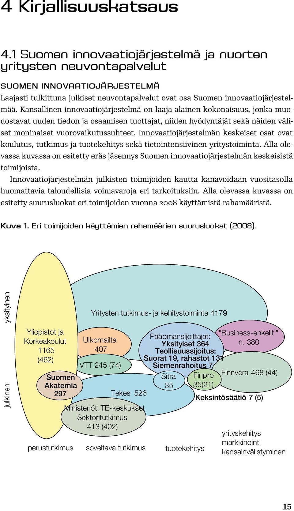 Kansallinen innovaatiojärjestelmä on laaja-alainen kokonaisuus, jonka muodostavat uuden tiedon ja osaamisen tuottajat, niiden hyödyntäjät sekä näiden väliset moninaiset vuorovaikutussuhteet.