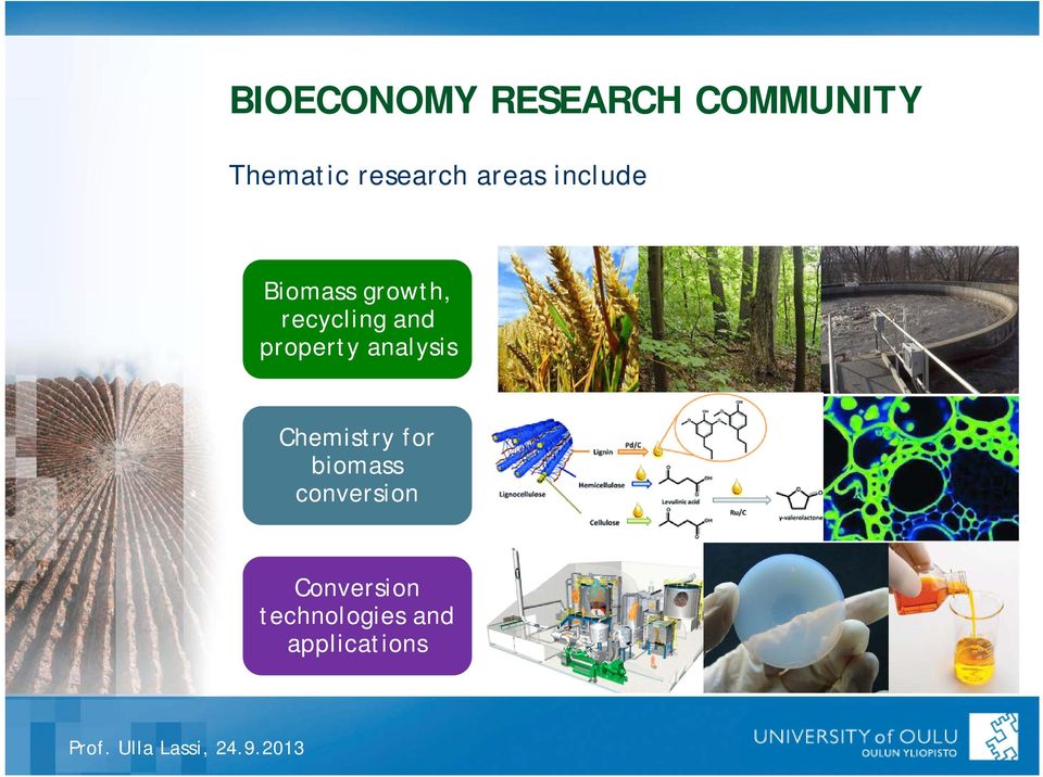 recycling and property analysis Chemistry for