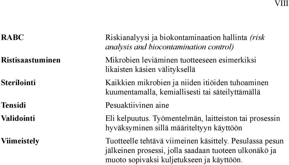 säteilyttämällä Tensidi Pesuaktiivinen aine Validointi Eli kelpuutus.