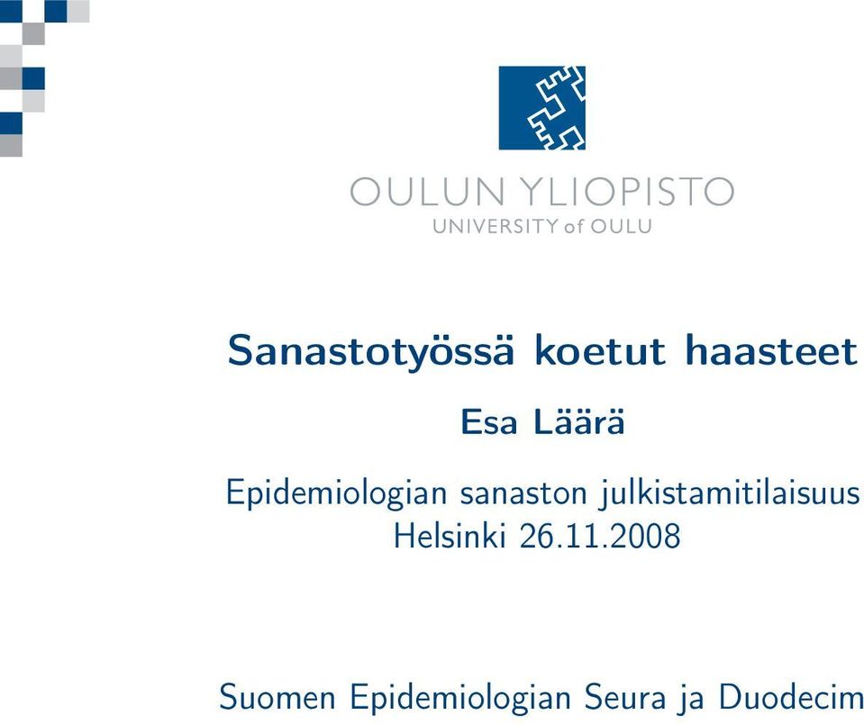 julkistamitilaisuus Helsinki 26.11.