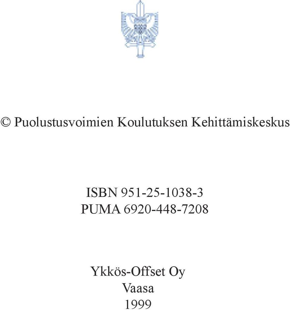 Kehittämiskeskus ISBN
