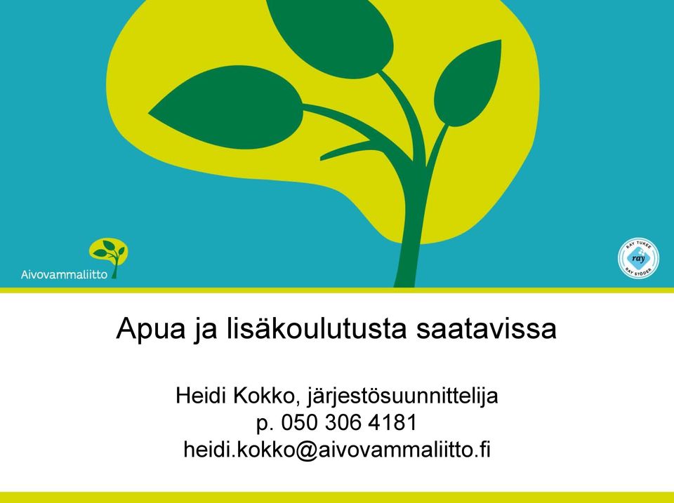 järjestösuunnittelija p.