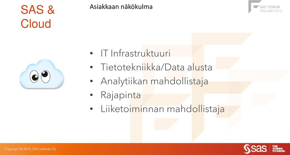 alusta Analytiikan mahdollistaja