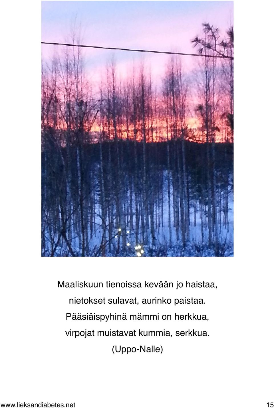 Pääsiäispyhinä mämmi on herkkua, virpojat