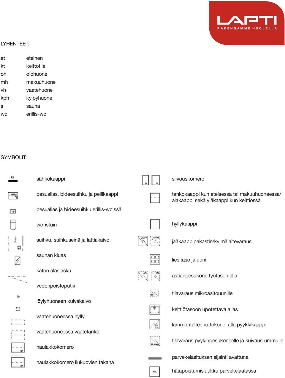 saunan kiuas katon alaslasku vedenpoistoputki löylyhuoneen kuivakaivo vaatehuoneessa hylly vaatehuoneessa vaatetanko naulakkokomero naulakkokomero liukuovien takana jääkaappipakastin/kylmälaitevaraus