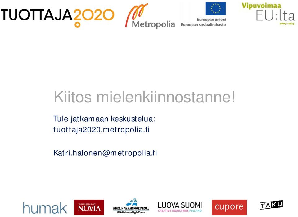 tuottaja2020.metropolia.