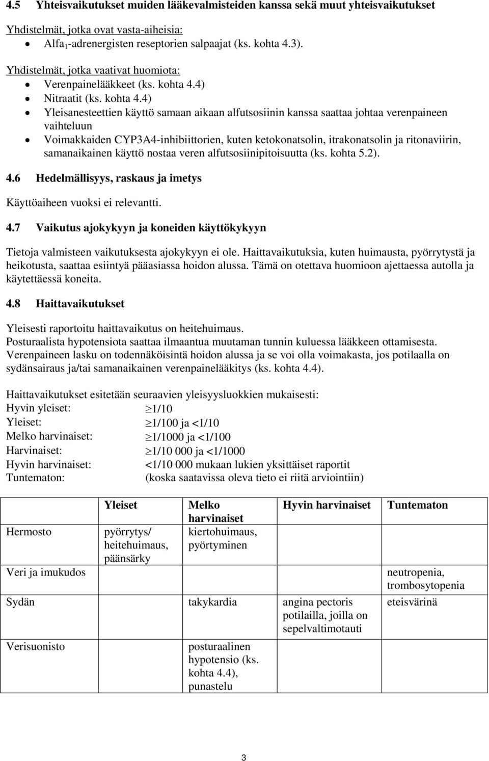 4) Nitraatit (ks. kohta 4.