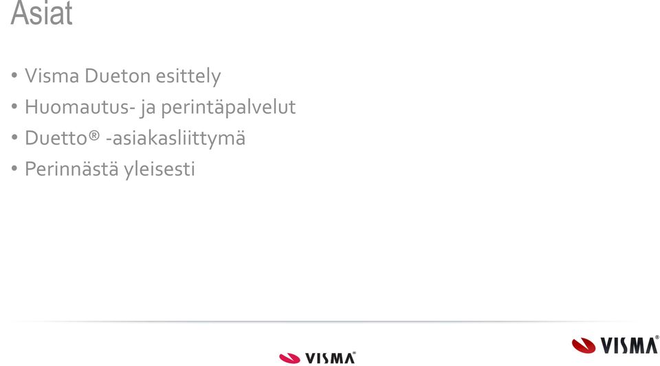perintäpalvelut Duetto