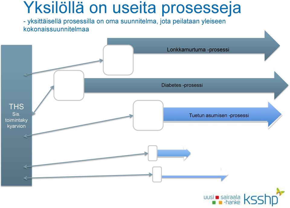 kokonaissuunnitelmaa HS Lonkkamurtuma -prosessi HS