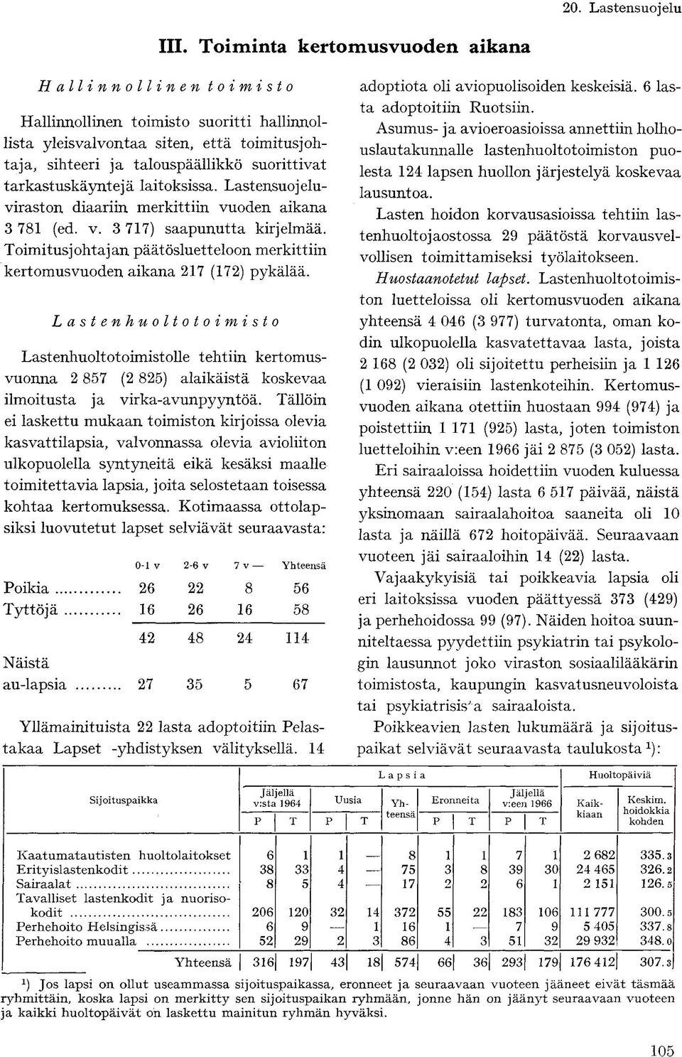 Toimitusjohtajan päätösluetteloon merkittiin kertomusvuoden aikana 217 (172) pykälää.