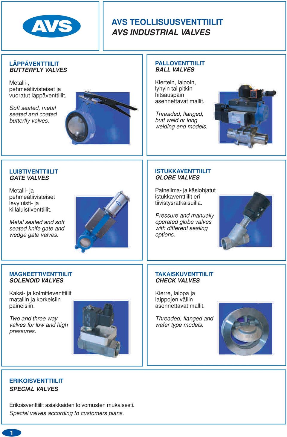 LUISTIVENTTIILIT GATE VALVES Metalli- ja pehmeätiivisteiset levyluisti- ja kiilaluistiventtiilit. Metal seated and soft seated knife gate and wedge gate valves.