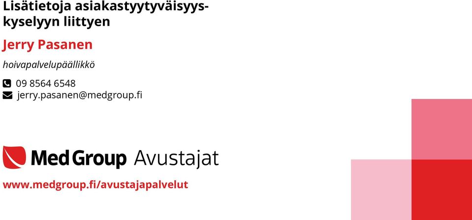 Jerry Pasanen hoivapalvelupäällikkö 09