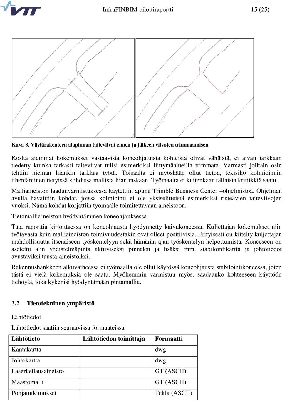 taiteviivat tulisi esimerkiksi liittymäalueilla trimmata. Varmasti joiltain osin tehtiin hieman liiankin tarkkaa työtä.