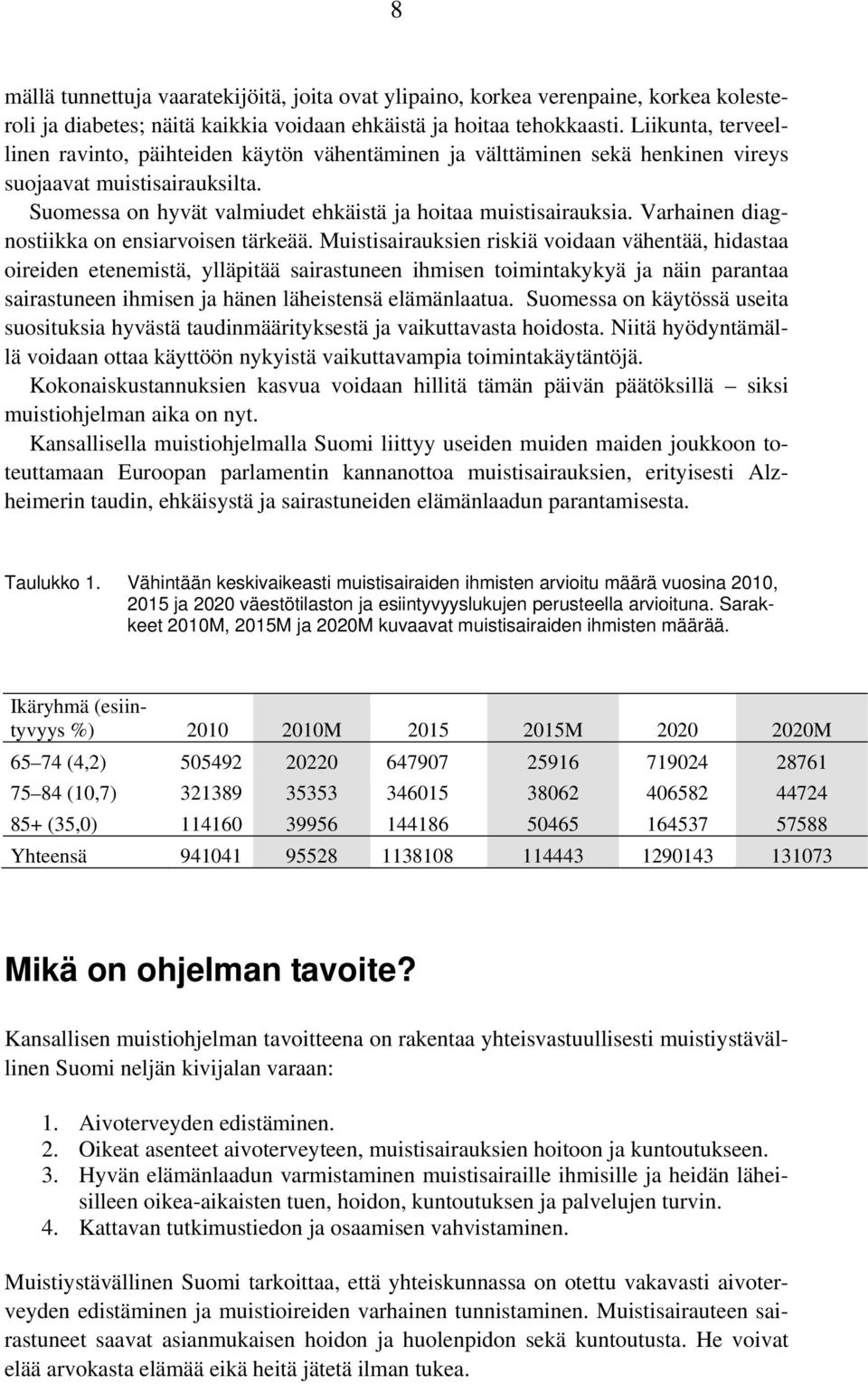 Varhainen diagnostiikka on ensiarvoisen tärkeää.