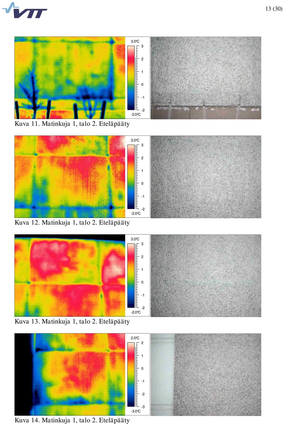 Eteläpääty -2-2.0 C 3.0 C 3 2 1 0-1 Kuva 13. Matinkuja 1, talo 2.