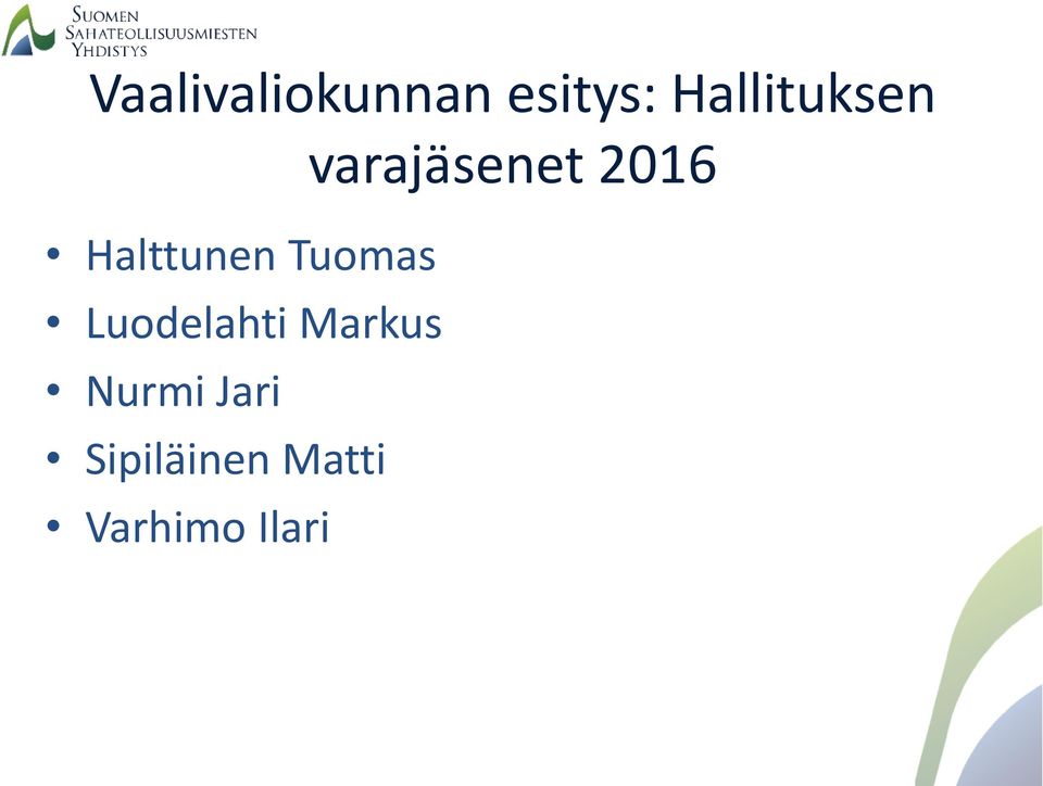 Halttunen Tuomas Luodelahti