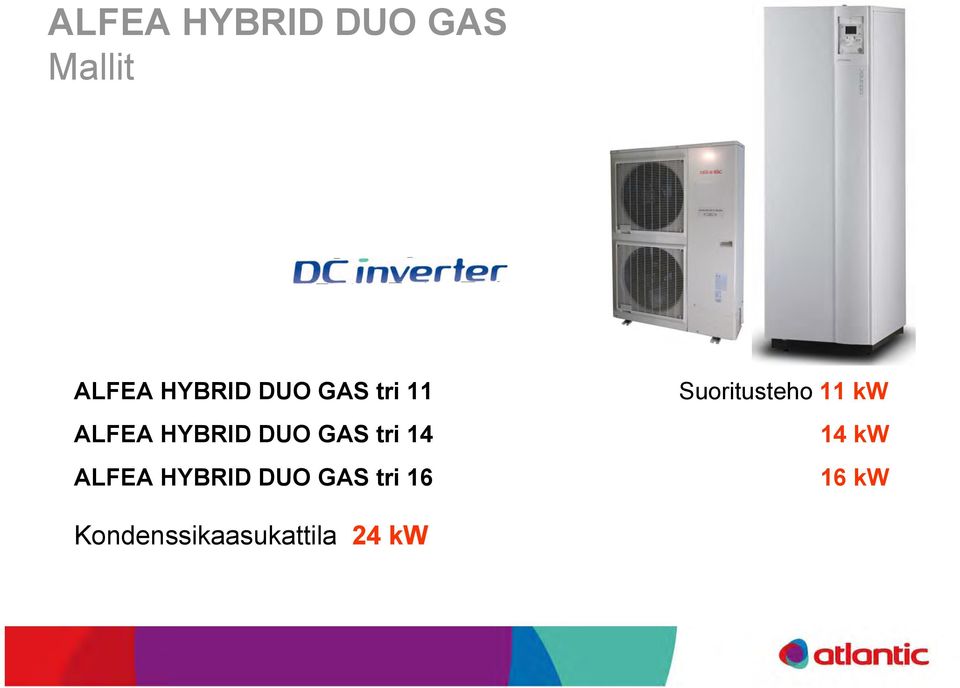 HYBRID DUO GAS tri 14 ALFEA HYBRID DUO GAS