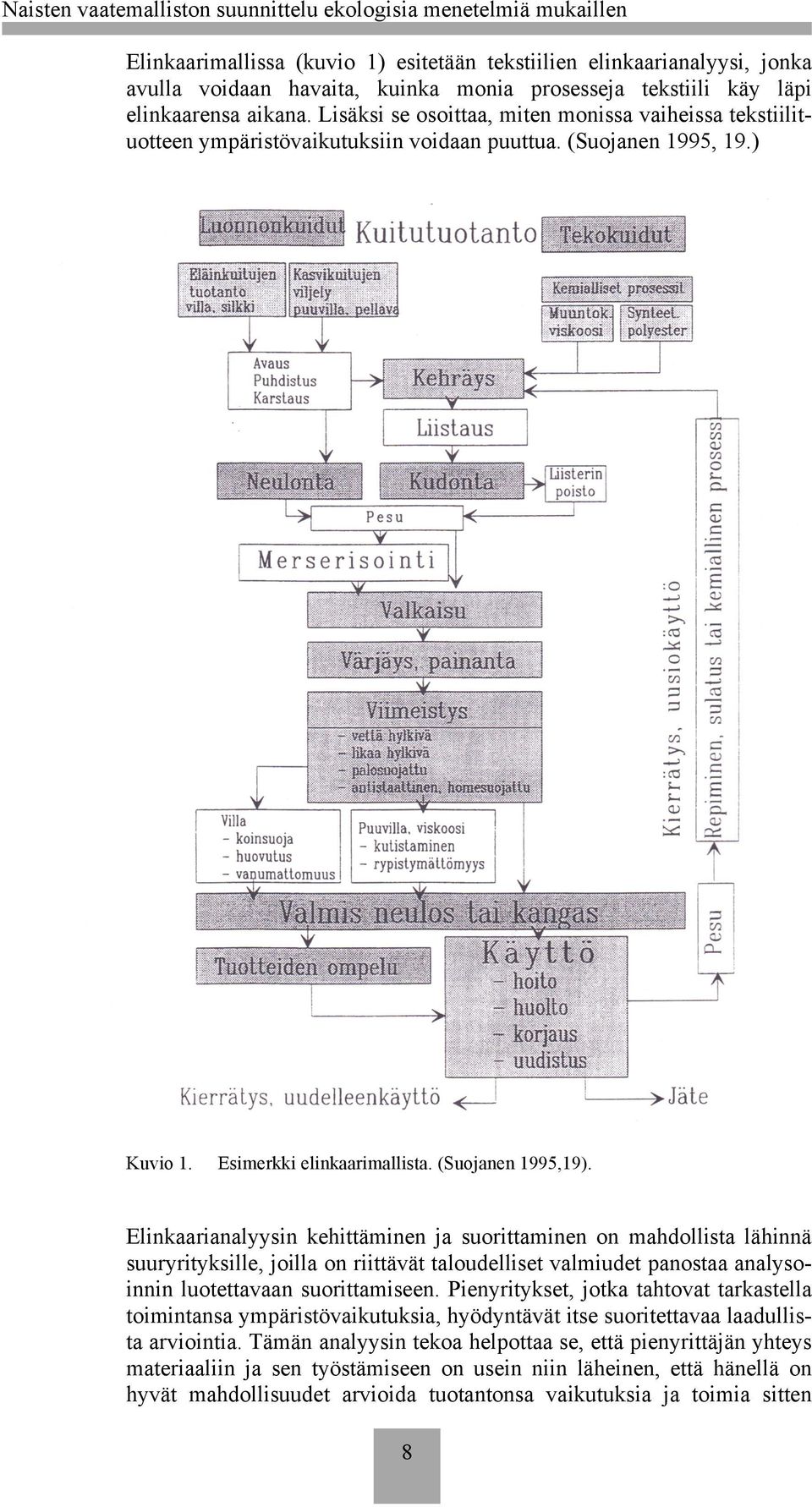 Elinkaarianalyysin kehittäminen ja suorittaminen on mahdollista lähinnä suuryrityksille, joilla on riittävät taloudelliset valmiudet panostaa analysoinnin luotettavaan suorittamiseen.